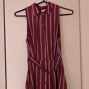 Burgundy Dress